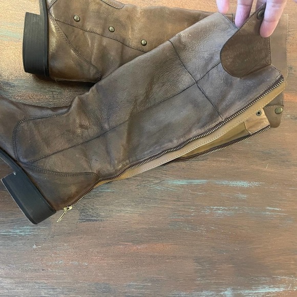 Steve Madden Women's Pascal Leather Boots Sz 8.5 - Picture 3 of 10